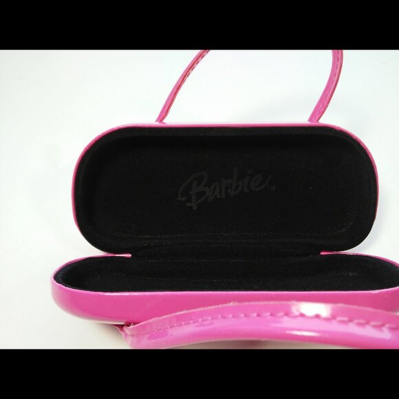 Barbie Kids' / Girls' Glasses Case - Pink - Purse-like, with handles - Picture 6 of 9